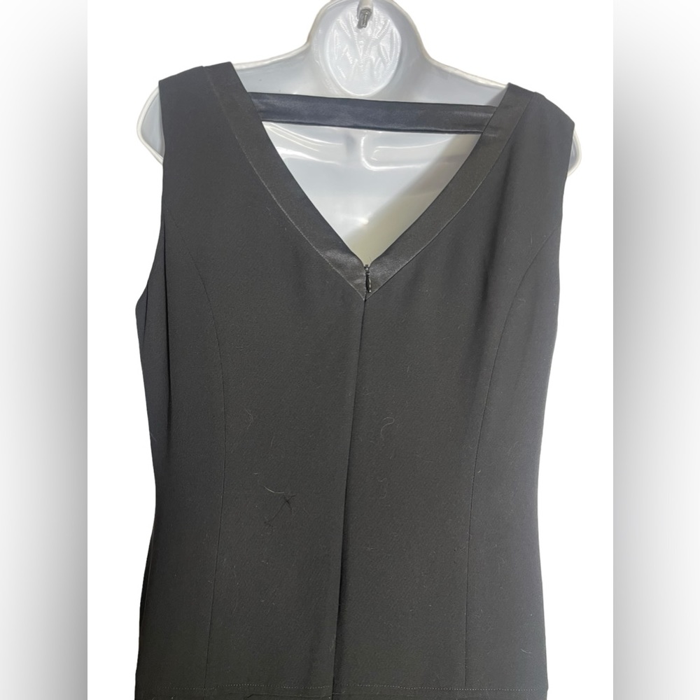 Amanda‎ Smith Dress Size 12 stunning long elegant black dress with open back 🖤 - Picture 6 of 7
